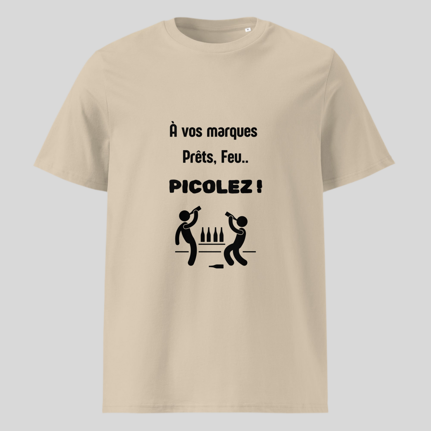 T-shirt "A vos marques, prêts, feu, picolez"