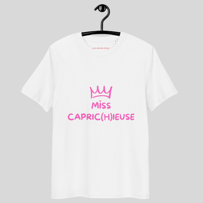 T-shirt "capric(h)ieuse"