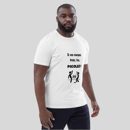 T-shirt "A vos marques, prêts, feu, picolez"